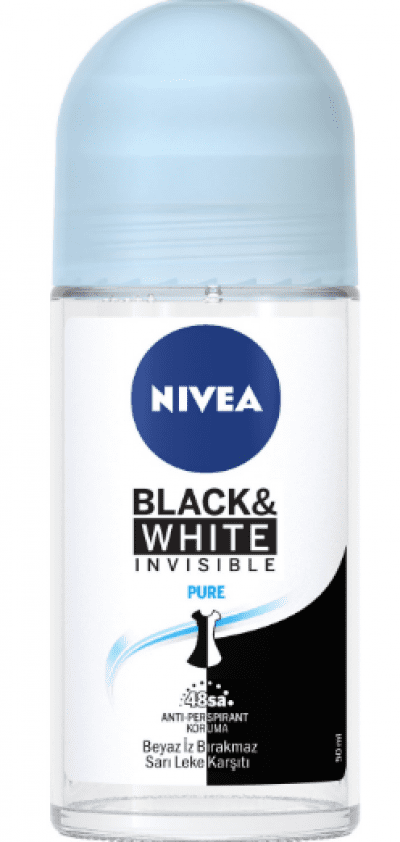 Nivea Deodorant B&W Pure Roll On 50 ml