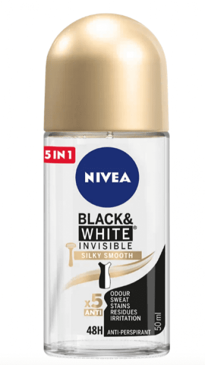 Nivea Deodorant B&W İpeksi Pürüzsüzlük Roll on 50 ml