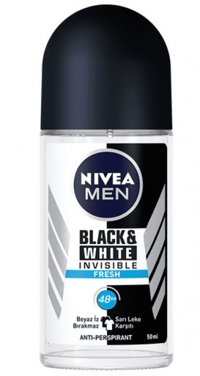 Nivea Men Deodorant B&W Fresh Roll On   50 ml 