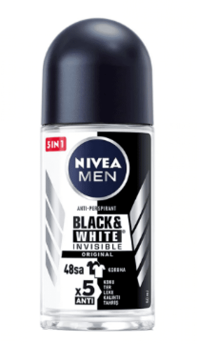 Nivea Men Deodorant B&W Original Roll On   50 ml
