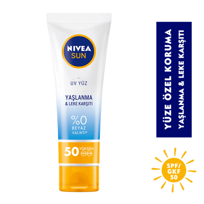 Nivea Sun Anti Aging and Blemish Face Cream 50 ml 