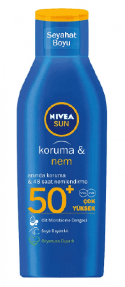 Nivea Sun Nemlendirici Güneş Sütü 50+ Hassas Koruma 100 ml