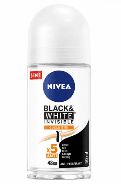 Nivea Black & White Invisible Strong Effect Women's Roll-On 50 ml