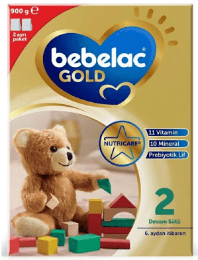 Bebelac Gold Baby Food No 2  900 gr 
