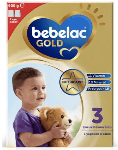 Bebelac Gold Baby Food No 3  900 gr 