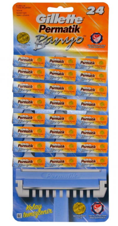 Gillette Permatik Banyo 24 adet