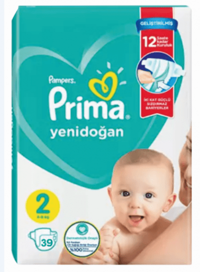 Pampers Prima Mini   39 adet