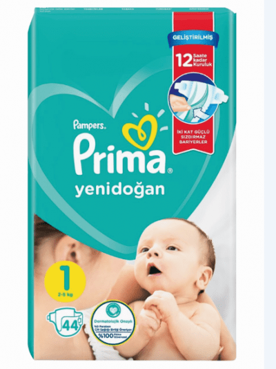 Pampers Prima Newborn  44 adet