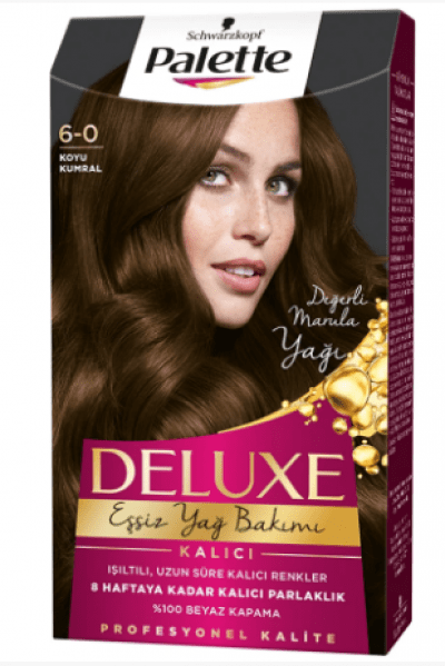 Palette Deluxe Hair Dye Dark Brown 6-0  1 pcs