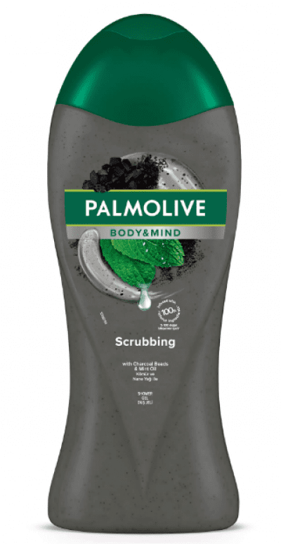 Palmolive Duş Jeli Body & Mind Aktif Kömür Ve Nane 500 ml