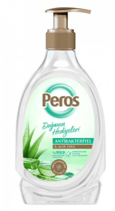 Peros Sıvı Sabun Antibakteriyel&Aloe Vera 400 ml