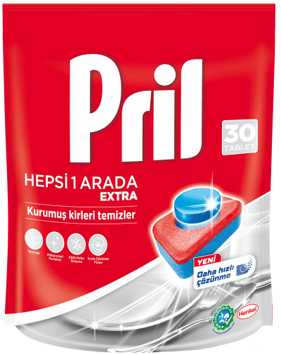 Pril Tablet Hepsi Bir Arada 30 Adet