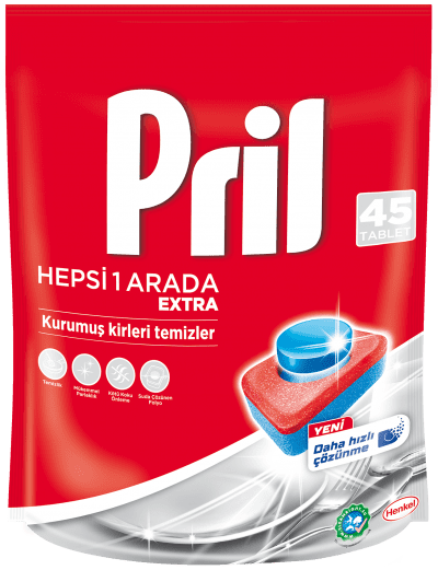 Pril Tabs All in One  45 pcs