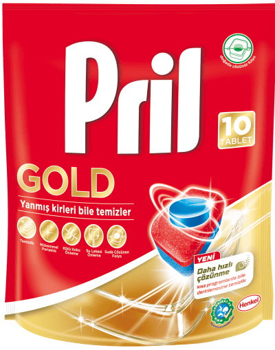 Pril Tablet Gold Avantajlı Paketi 10 Adet