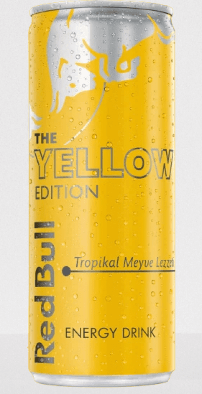 Redbull Energy Drink Yellow Edition Tropical Fruit Flavor  250 ml