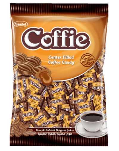 Saadet Hard Candy Center Filled Coffee   1000 gr 