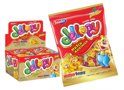 Saadet Jellopy Şeker Mutlu Ayılar 25 gr