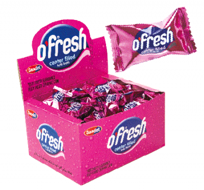 Saadet O Fresh Mixed Fruit 5 Gr 200 Pcs