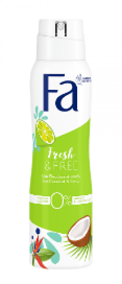 Fa Deosprey Freshfree Misket Limonu&Hindistan Cevizi 150 ml