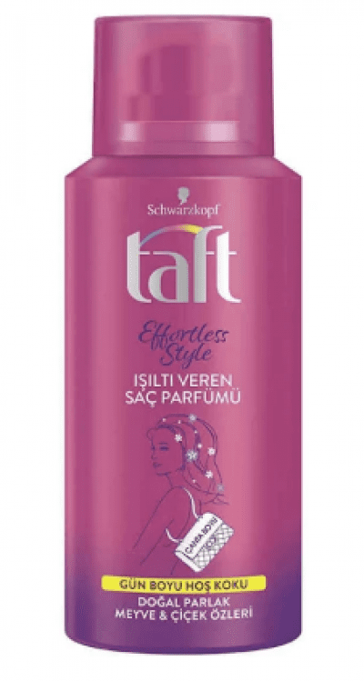 Taft Effortless Style Işıltı Veren Saç Parfümü 100 Ml