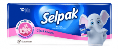 Selpak Mendil Perfumed Bahar Çiçekleri 5x10 adet