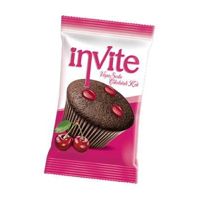 Şimşek İnvite   Çikolatalı Vişne Soslu Kek 30 gr