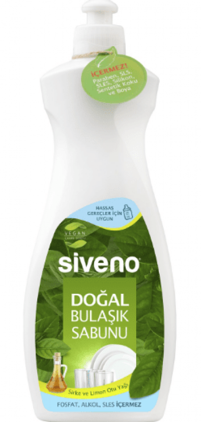 Siveno Natural Vinegar and Lemon Herb Dish Soap 500 Ml