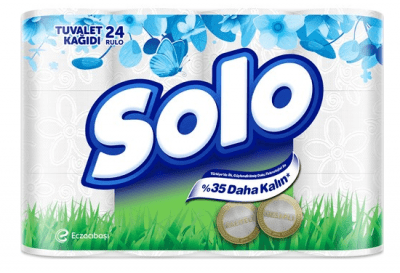 Solo Tuvalet Kağıdı %35 Daha Kalın 24 Adet