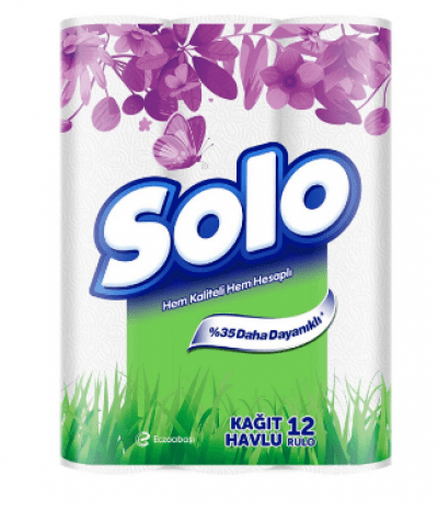 Solo Towel 35% Thicker 12 pcs