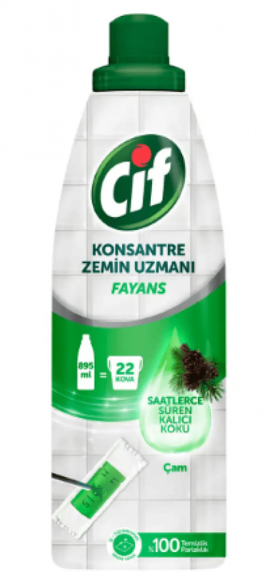Cif Konsantre Zemin Uzmanı Fayans Çam 895 ml