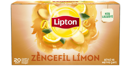 Lipton Herbal Tea Ginger&Lemon  20 pcs
