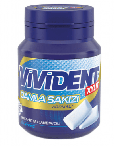Vivident Mastic Gum Flavored Gum  67 gr