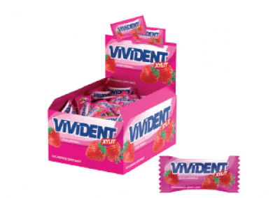Vivident Mono Strawberry Gum  2 gr