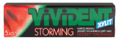 Vivident Storming 5P Stick Karpuz Sakız 14 gr