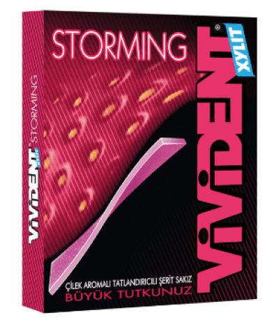 Vivident Storming Strawberry Gum  33 gr