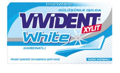 Vivident White Mint Gum  26 gr