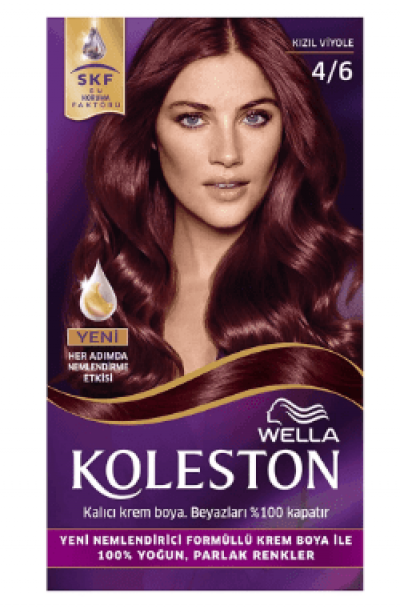 Wella Koleston Saç Boyası No 4,6 Kızıl Viyole