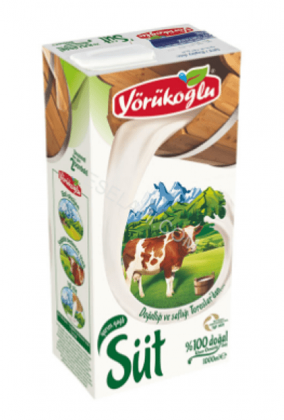 Yörükoğlu Semi Skimmed Milk  1 L 